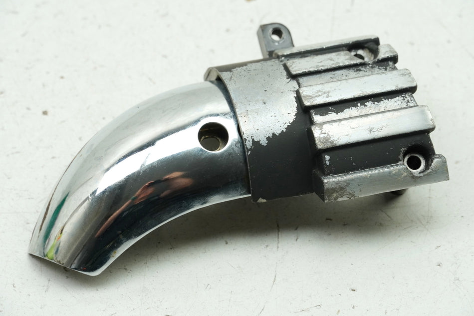 YAMAHA VMX-12 VMAX 1200 2WE Cubierta colector trasero derecho embellecedor brida tapa