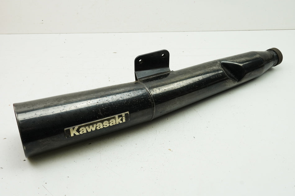 KAWASAKI GPZ 750 UT Silenciador derecho escape original KHI K 036 Silenciador de escape