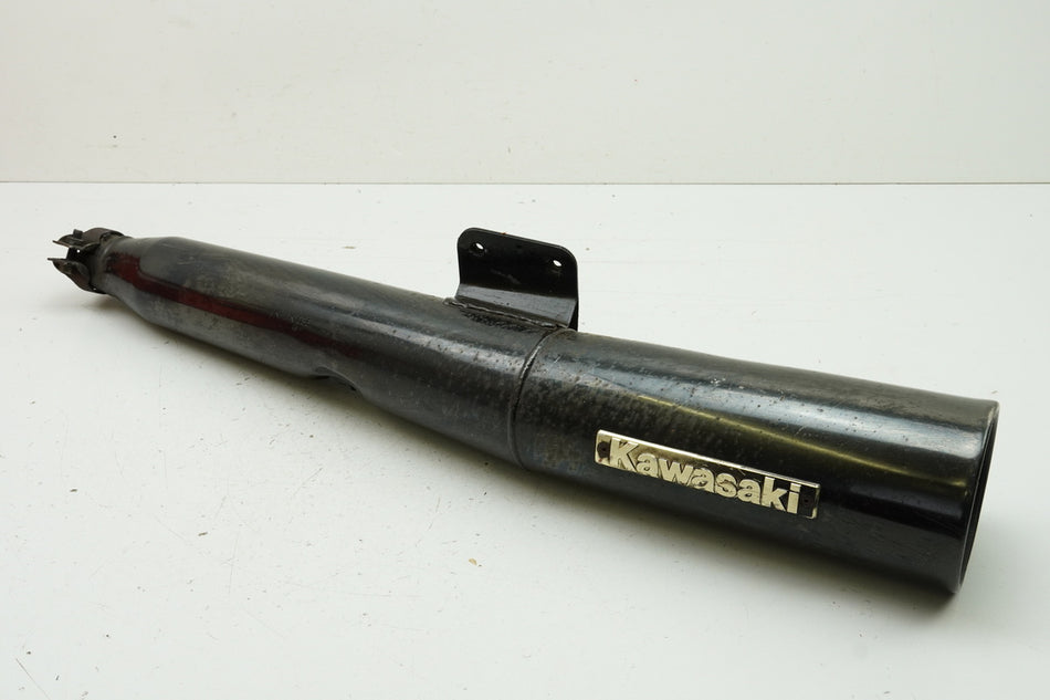 KAWASAKI GPZ 750 UT Tubo de escape izquierdo Silenciador original KHI K 036 Exhaust Muffler