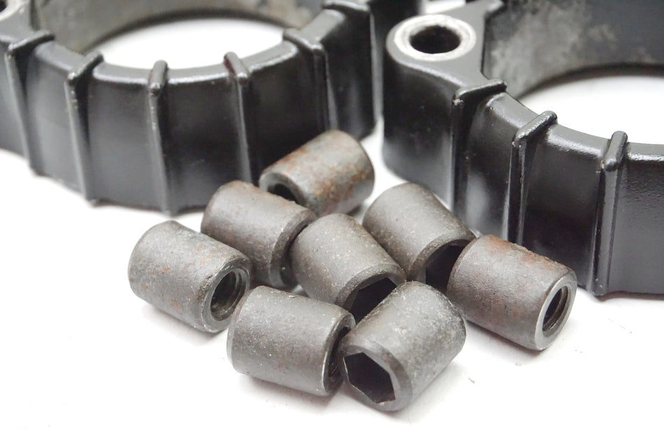 Yamaha FJ 1200 3CW coronas de colector abrazaderas de colector soporte brida kit