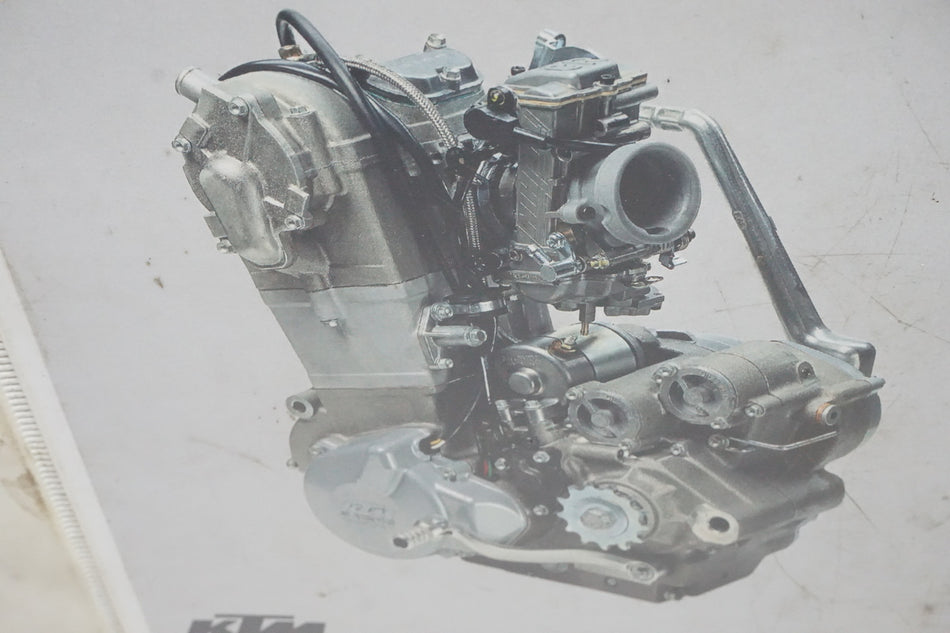 KTM 450 EXC 450 525 SX MXC Manual de reparaciones del motor Manual de instrucciones