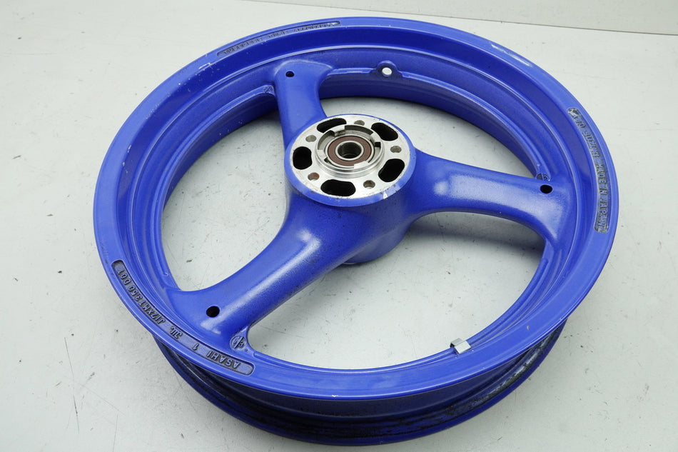 SUZUKI GSX-R 750 GR7AB - Llanta delantera Llanta rueda delantera J 17 x MT 3.50 azul