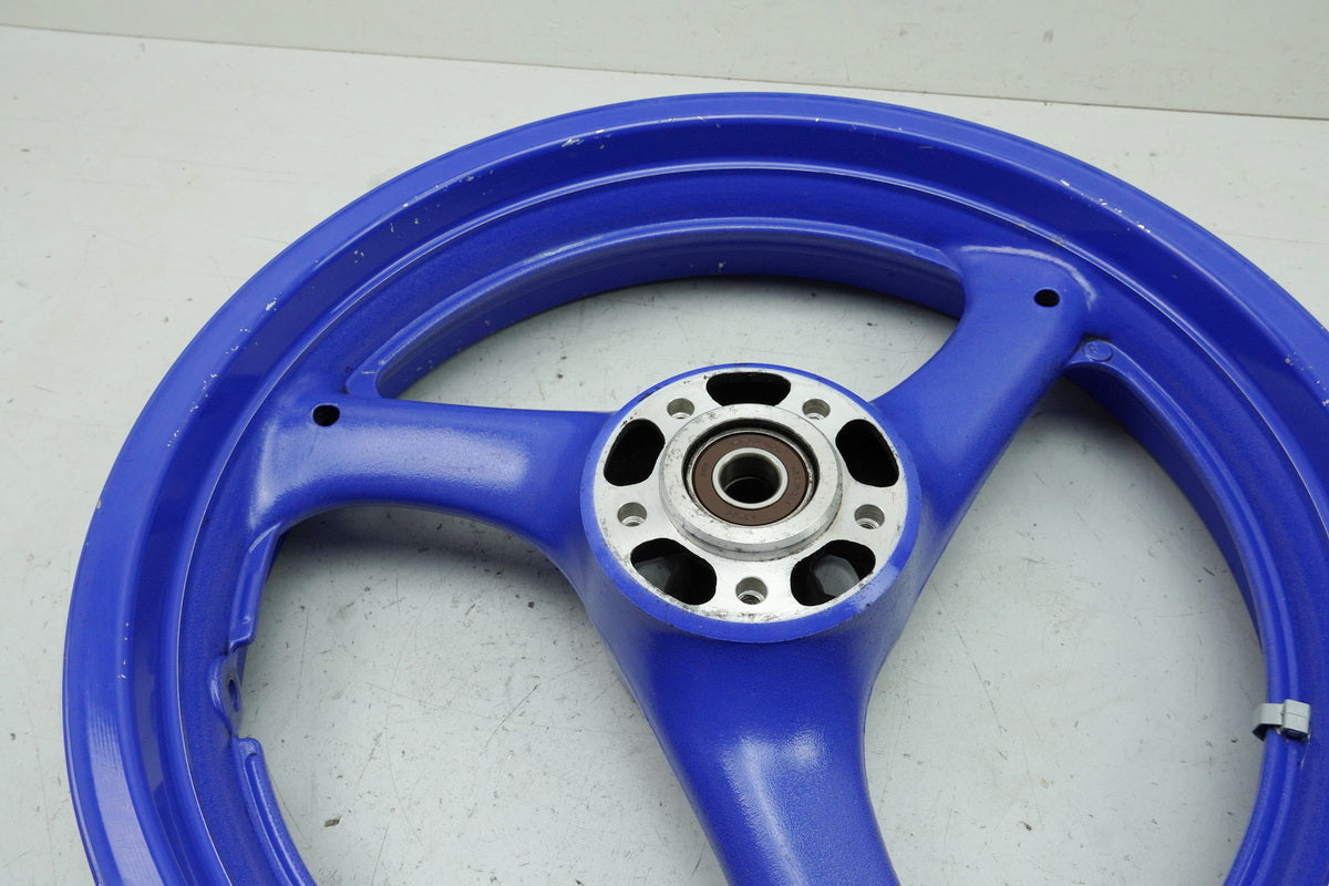 SUZUKI GSX-R 750 GR7AB - Llanta delantera Llanta rueda delantera J 17 x MT 3.50 azul