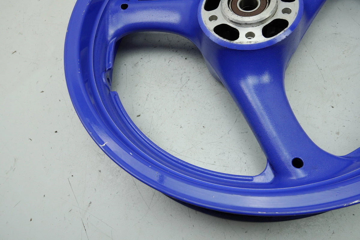 SUZUKI GSX-R 750 GR7AB - Llanta delantera Llanta rueda delantera J 17 x MT 3.50 azul