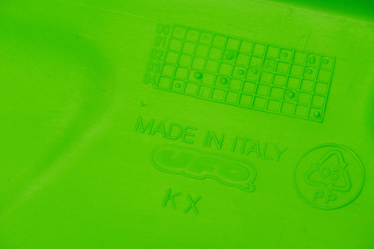 KAWASAKI KX 125 250 Kühlerverkleidung links rechts Seitenteil Abdeckung UFO NEU