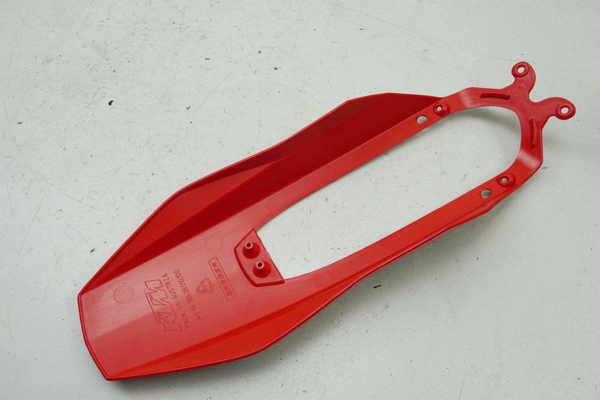 KTM LC4 400 620 guardabarros delantero Fender Cubierta protectora roja NUEVO