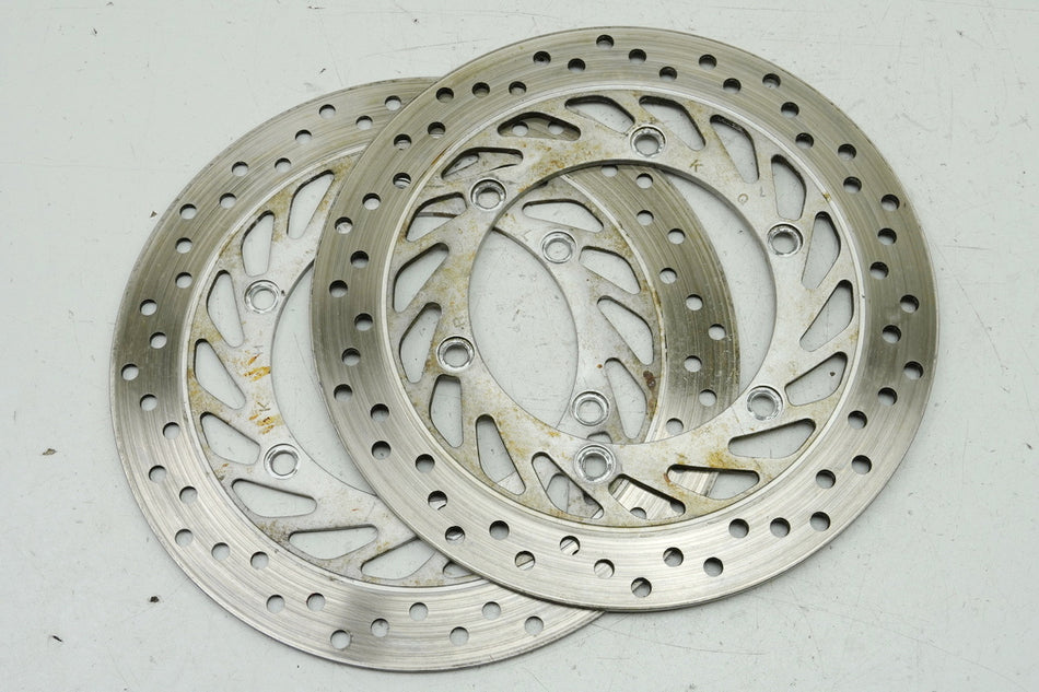 HONDA CB 750 RC42 SEVENFIFTY Discos de freno delanteros Par Brake Disc orig. 24412 km