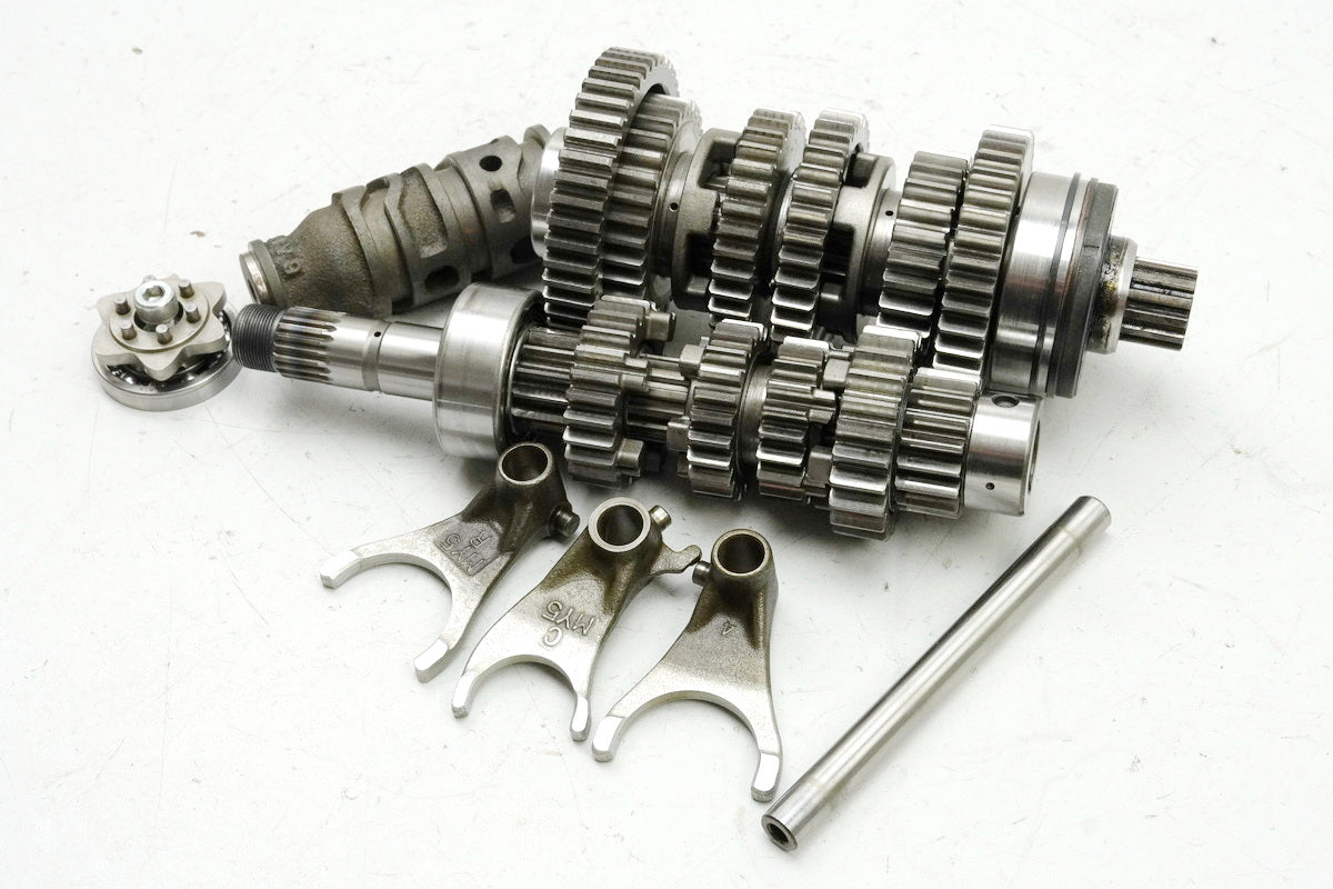 HONDA CB 500 PC32 Getriebe Getriebewelle Zahnräder Schaltklauen Schaltwalze
