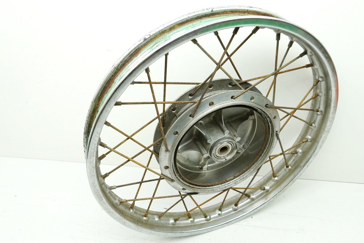 YAMAHA DS7 250 Llanta delantera Rueda delantera Llanta de rueda delantera Buje Radios sin golpes