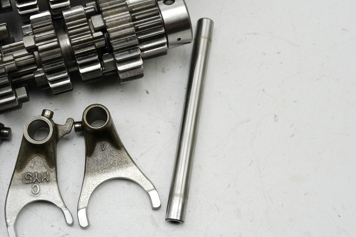 HONDA CB 500 PC32 Getriebe Getriebewelle Zahnräder Schaltklauen Schaltwalze