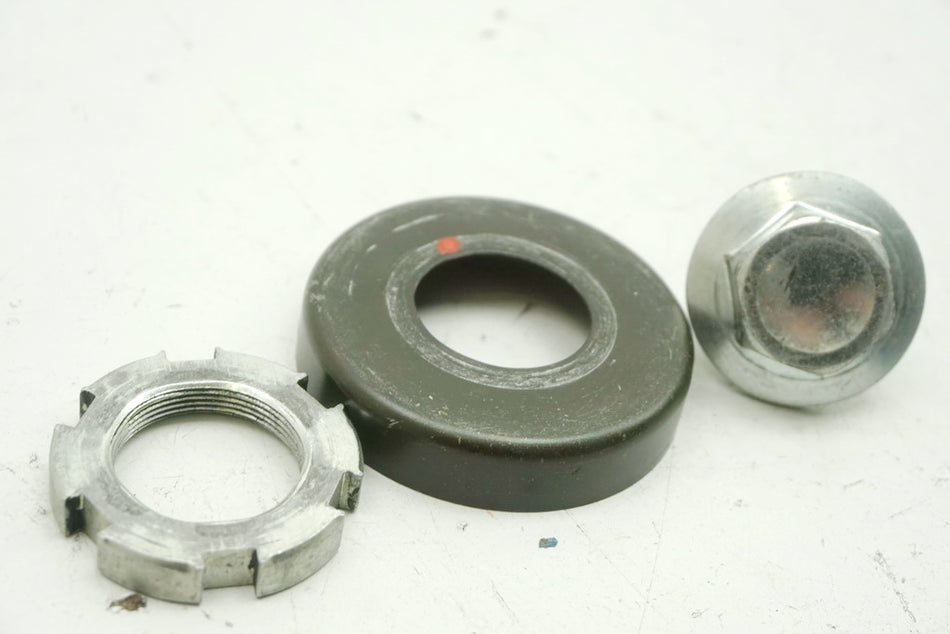 YAMAHA XV 535 VIRAGO STEERING HEAD SCREW NUT FORK BRIDGE LOCK