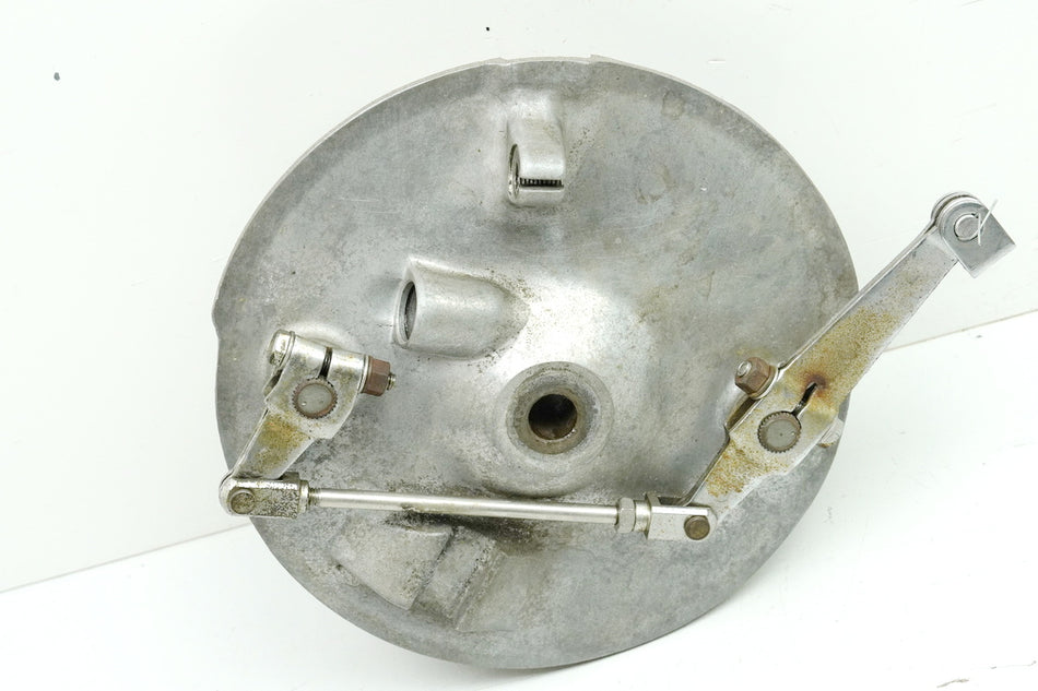 YAMAHA DS7 250 Tambor de freno delantero Plato de leva del freno Transmisión de velocímetro Caracol de velocímetro para llanta