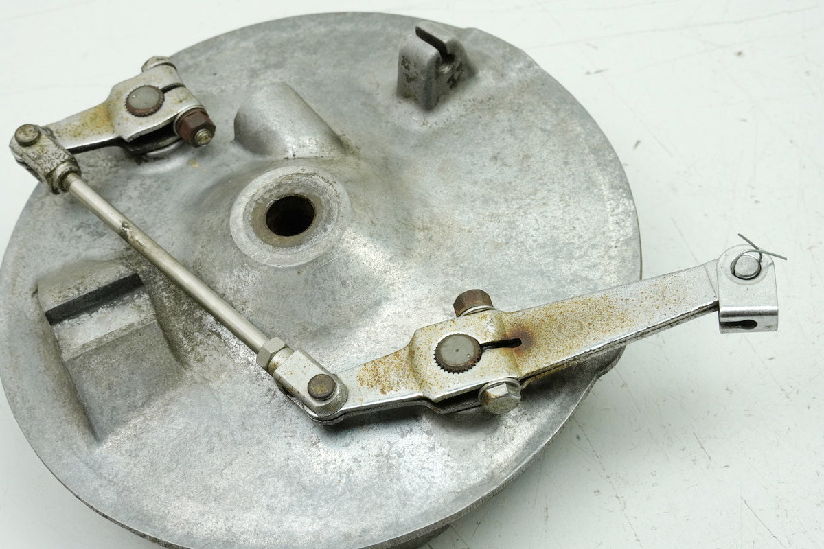 YAMAHA DS7 250 Bremstrommel vorn Bremsanker Tachoantrieb Tachoschnecke für Felge