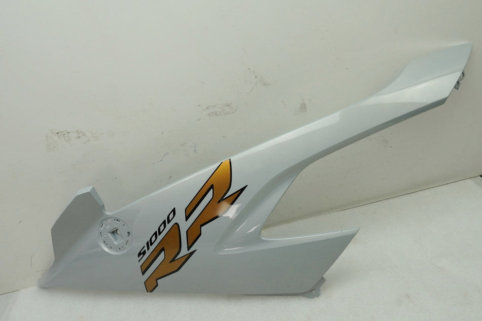 BMW S 1000 RR K67 - Seitenverkleidung links Abdeckung Seitenteil Cover silber