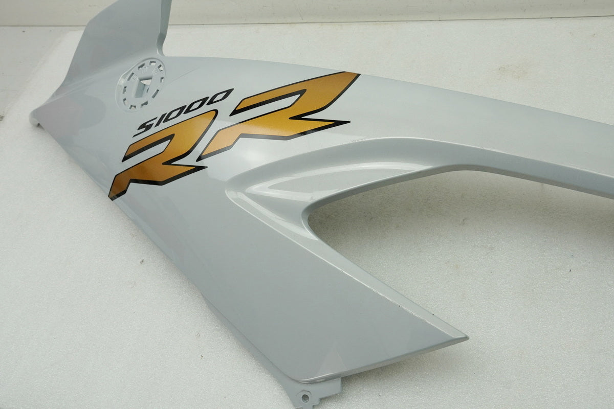 BMW S 1000 RR K67 - Seitenverkleidung links Abdeckung Seitenteil Cover silber