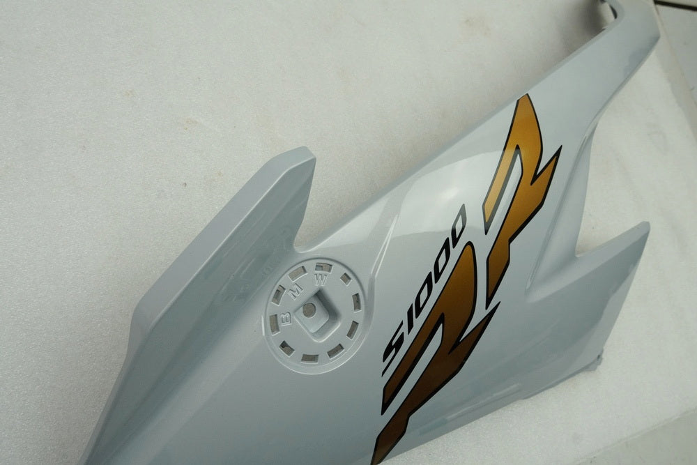 BMW S 1000 RR K67 - Seitenverkleidung links Abdeckung Seitenteil Cover silber