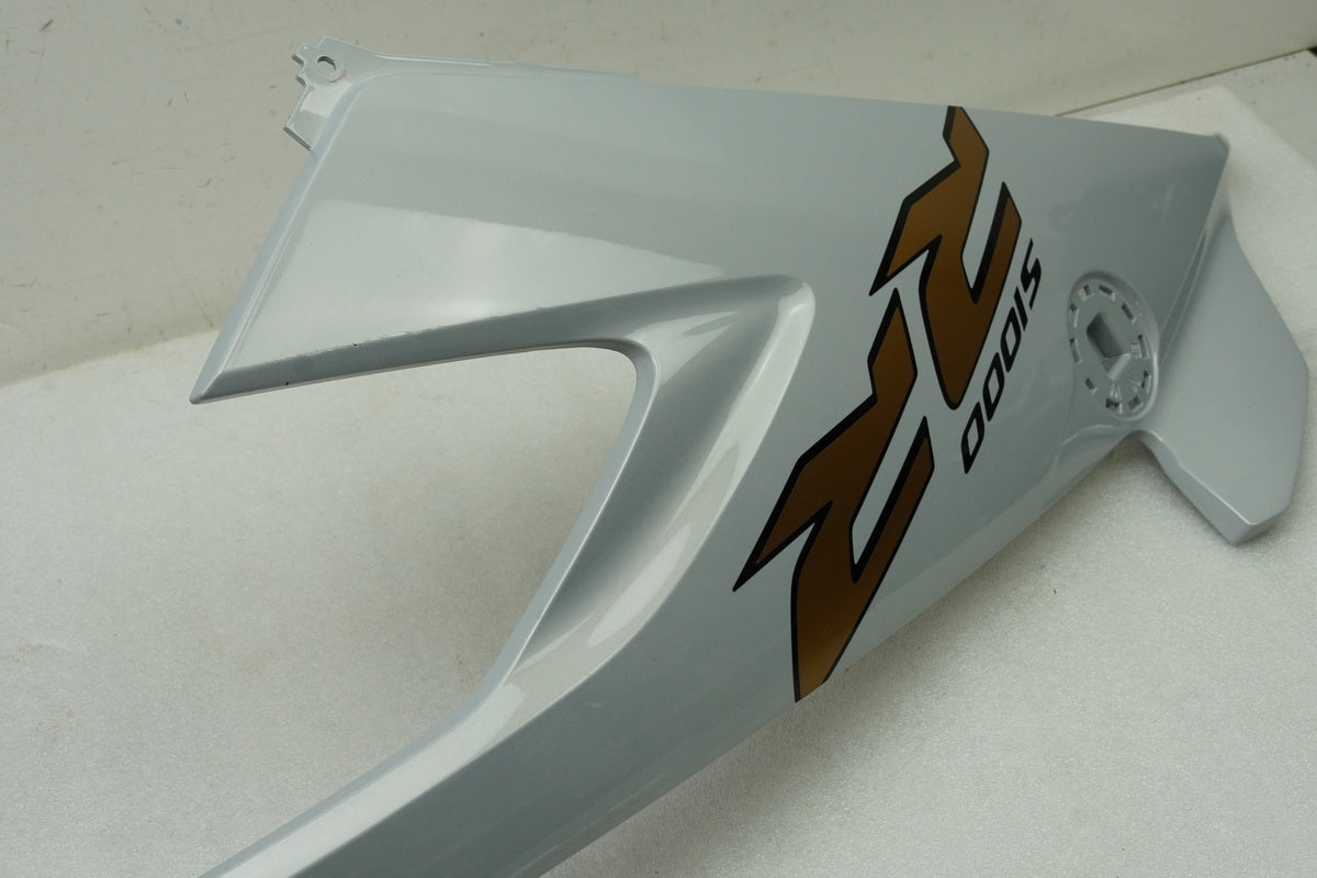 BMW S 1000 RR K67 - Seitenverkleidung links Abdeckung Seitenteil Cover silber
