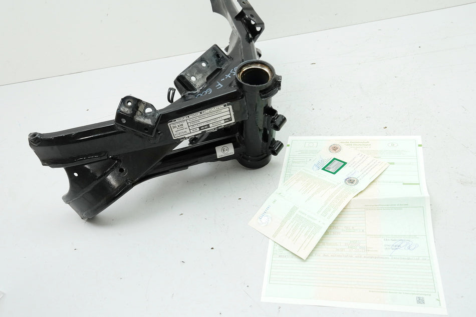 SUZUKI GSX 600 F AJ Rahmen & Brief Rahmenkopf Dokumente Plakette Typenschild