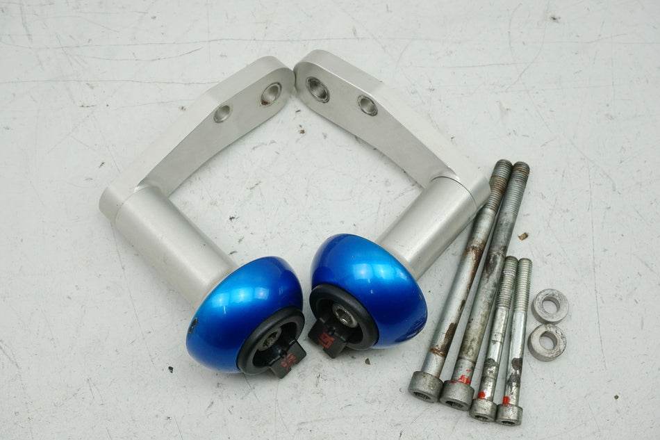 KAWASAKI ZR7 ZR750F LSL Crash Pads Sturzpads Halterung Halteplatte