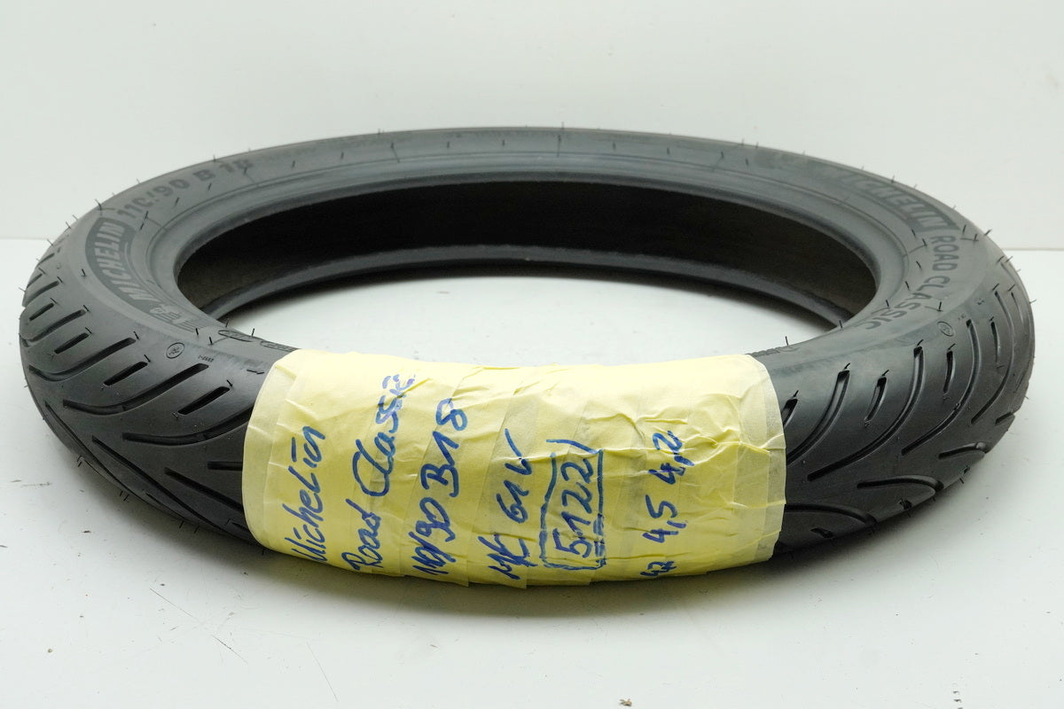 Michelin Road Classic 110/ 90 B 18 MC 61V Reifen vorn - neuwertiger Zustand