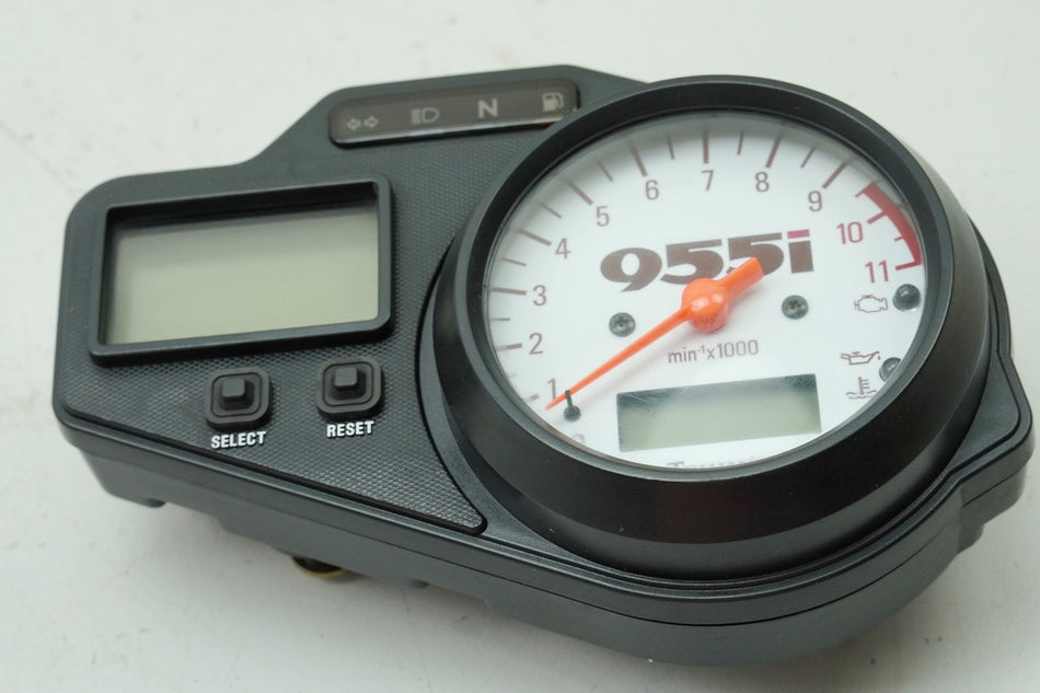 TRIUMPH SPEED TRIPLE 955 i 595 N Tacho Cockpit Instrumente Speedometer 45573 mls