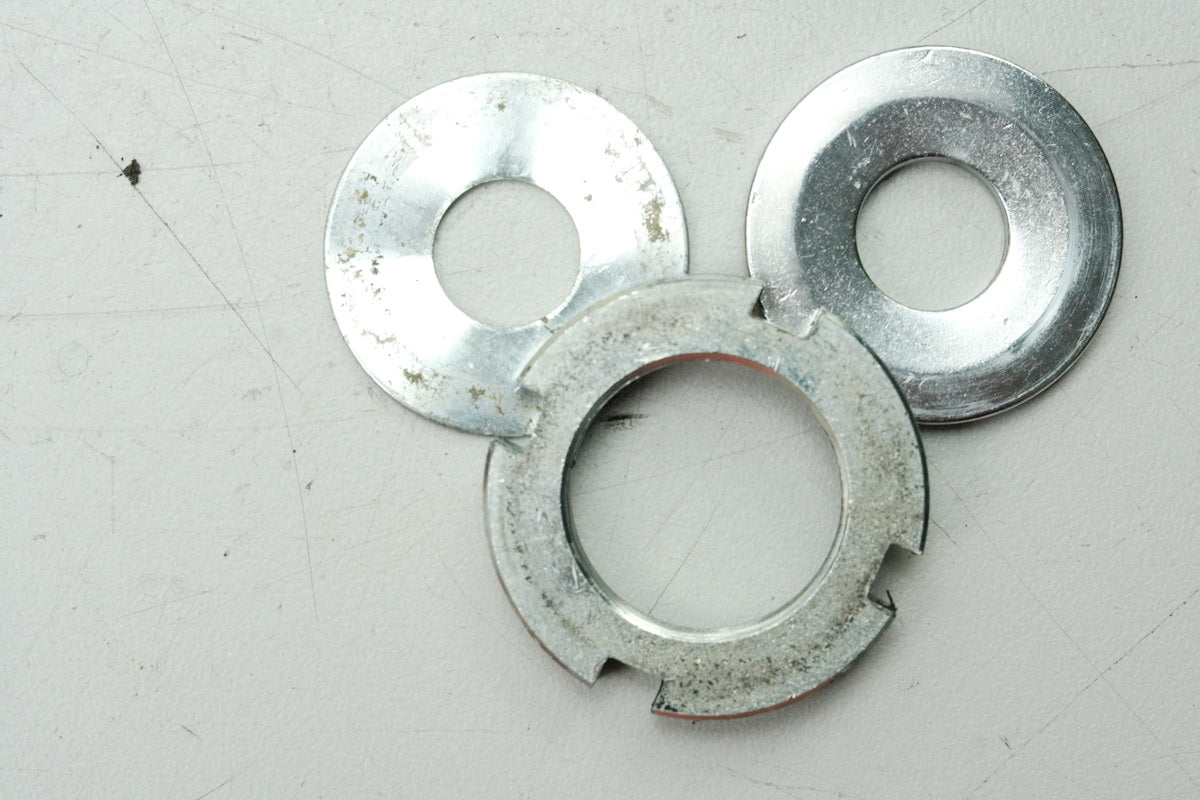 KAWASAKI Z 750 E KZ750E Tuerca fijación dirección tija de horquilla junta tornillo
