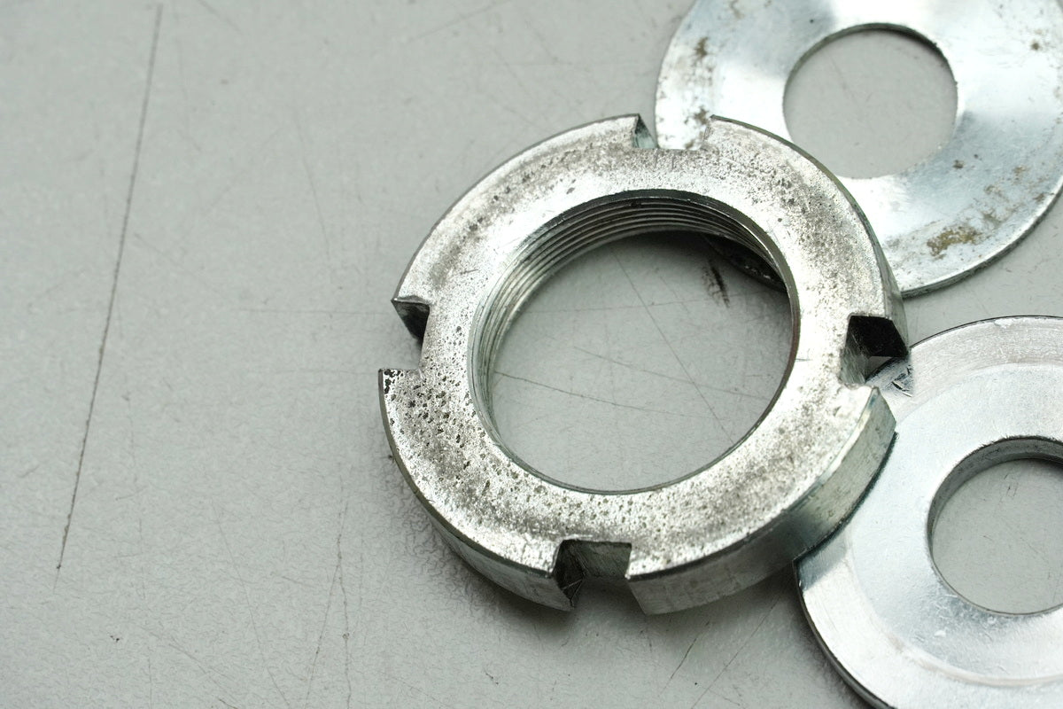 KAWASAKI Z 750 E KZ750E Tuerca fijación dirección tija de horquilla junta tornillo