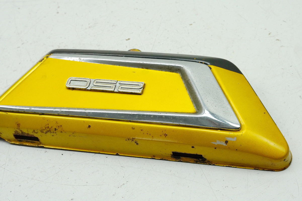 YAMAHA DS7 250 Seitendeckel rechts Abdeckung Cover Blende am Rahmen