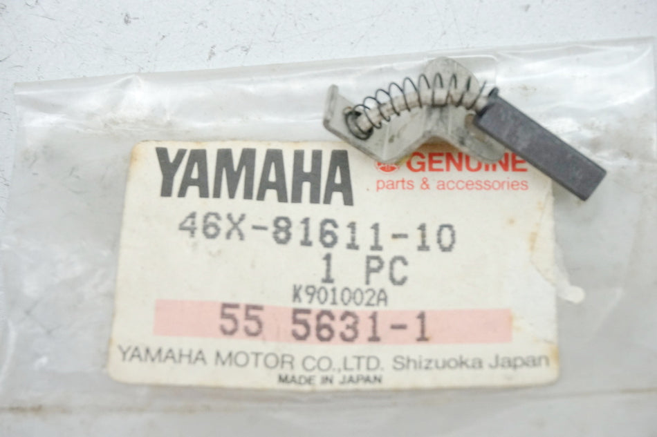 Yamaha escobilla 1 para alternador original 46X-81611-10 FZ600 XJ600 900 - NUEVO