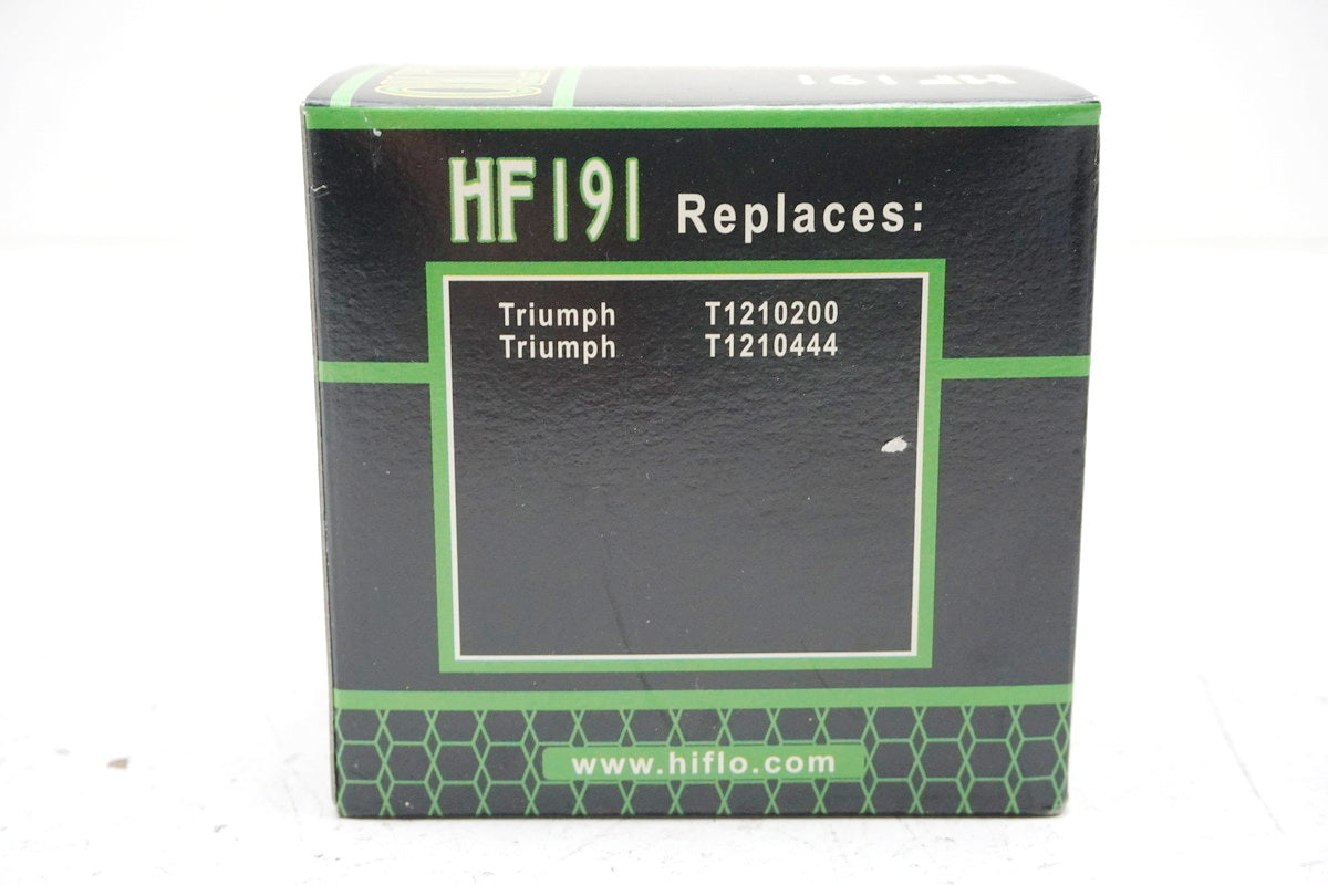 Filtro de aceite Hiflo HF191 para Triumph Peugeot - NUEVO