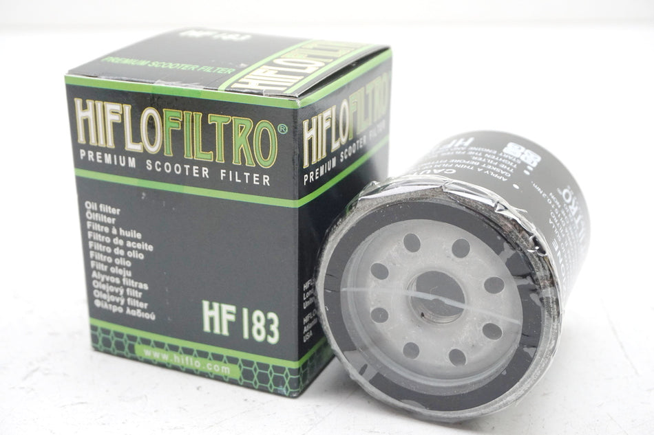 Hiflo Oil Filter HF183 Oil Filter Aprilia Derbi Gilera Piaggio Peugeot - NEW