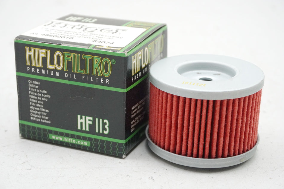 Hiflo Oil Filter HF113 Oil Filter Honda - NEW