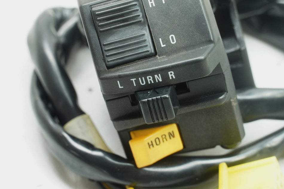 SUZUKI RG 125 NF12B GAMMA Conmutador izquierdo manillar interruptor luz intermitente palanca de estrangulador