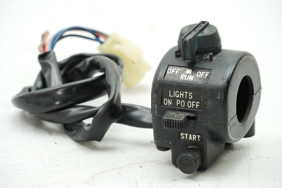 YAMAHA SR 250 3Y8 Interruptor manillar derecho Interruptor de encendido y apagado de emergencia Interruptor combinado