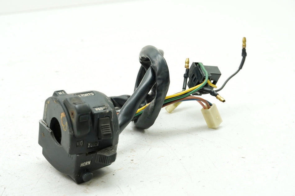YAMAHA SR 250 3Y8 Intermitente de luz del manillar izquierdo Interruptor de luz Intermitente Conmutador combinado
