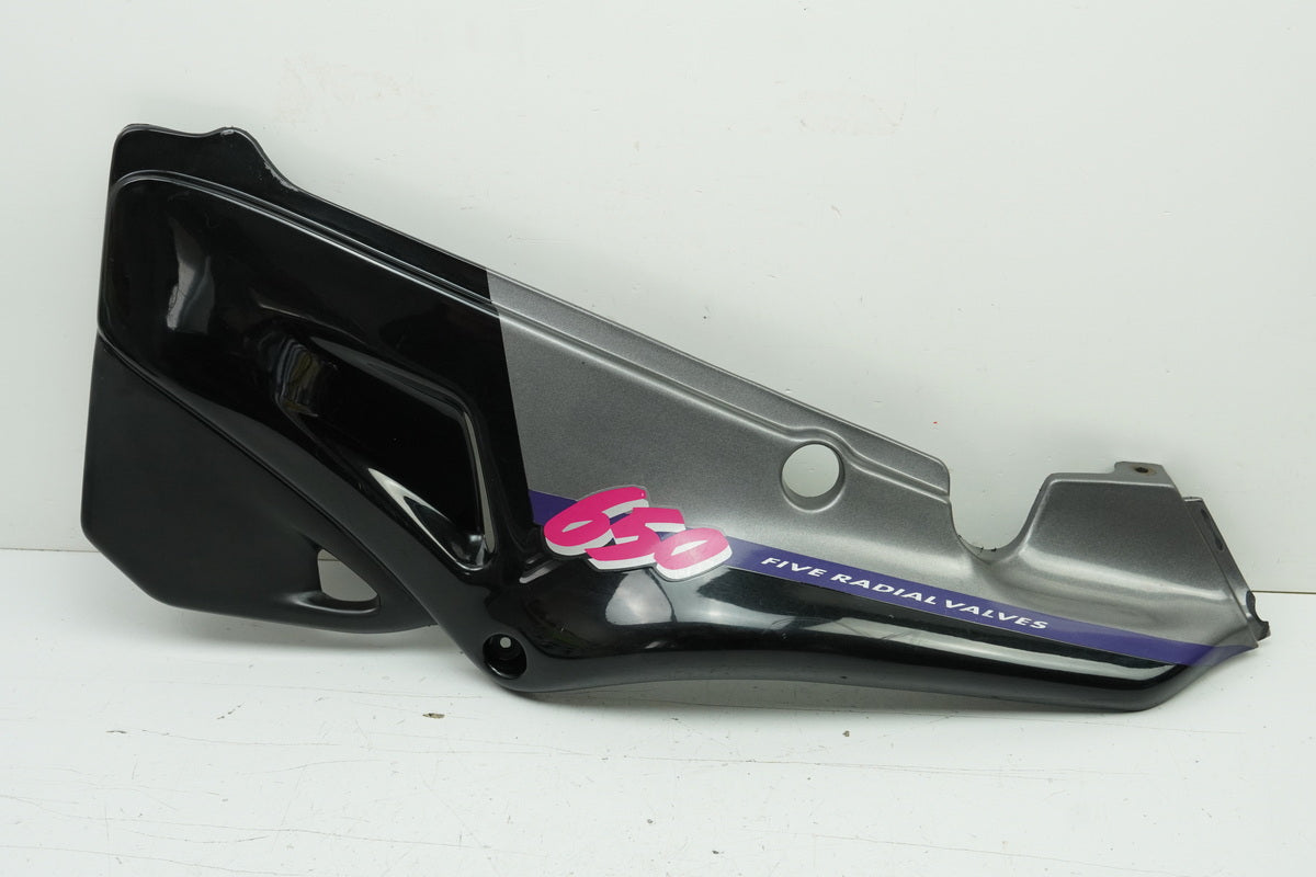Aprilia Pegaso 650 GA (MX) Seitendeckel links Abdeckung Cover Verlkleidung