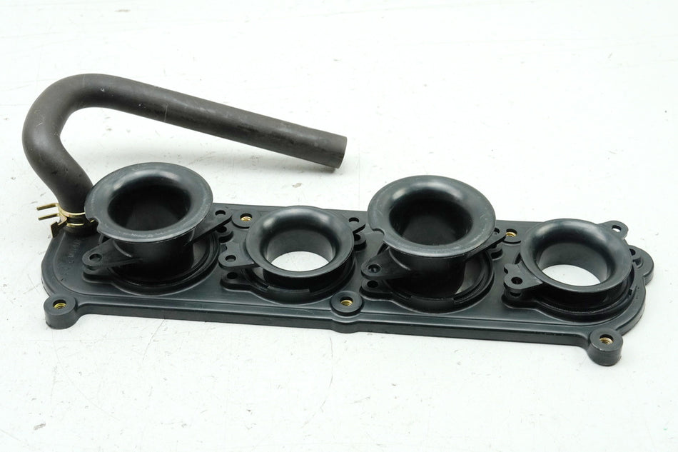 KAWASAKI ZX-6R ZX600J Placa base, juego de gomas de admisión, boquillas de carburador - Caja del filtro de aire