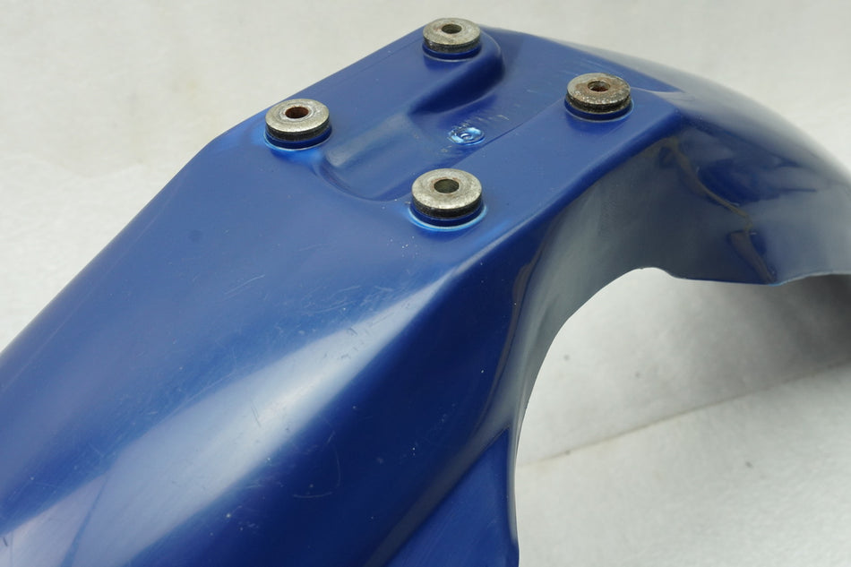 YAMAHA DT 125 R 4BL Kotflügel vorn Fender Schutzblech Abdeckung blau