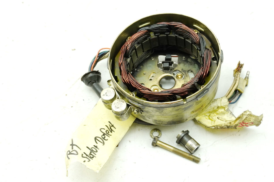 YAMAHA DS7 250 Alternador Carcasa Encendido Puntos de encendido