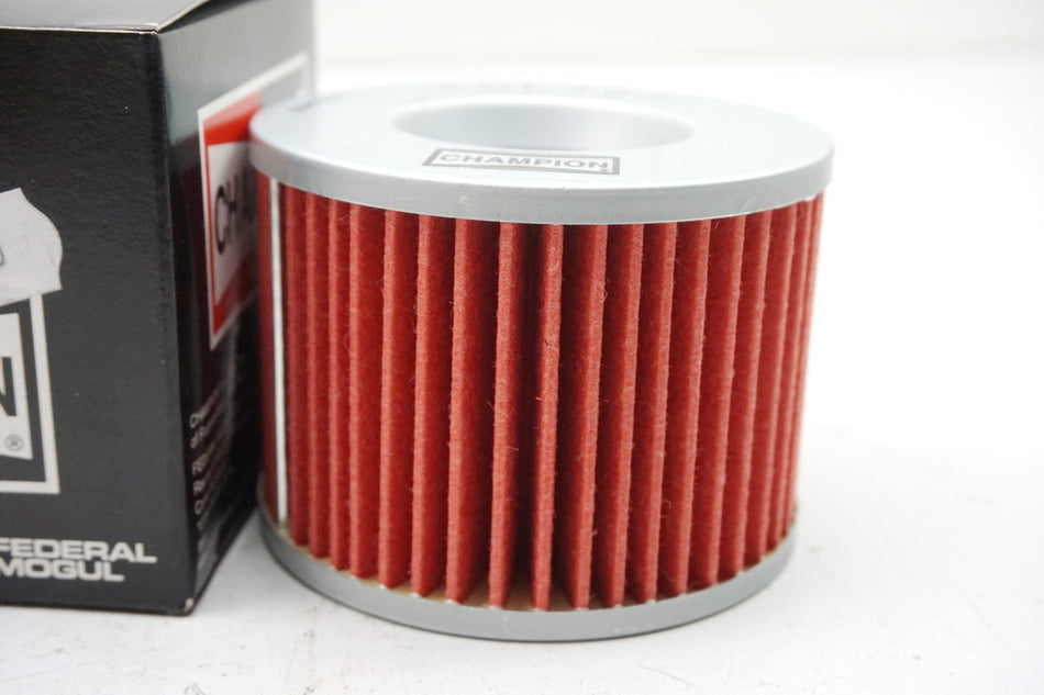 Champion Filtro de aceite COF301 Filtro de aceite Honda Kawasaki Triumph Yamaha - NUEVO
