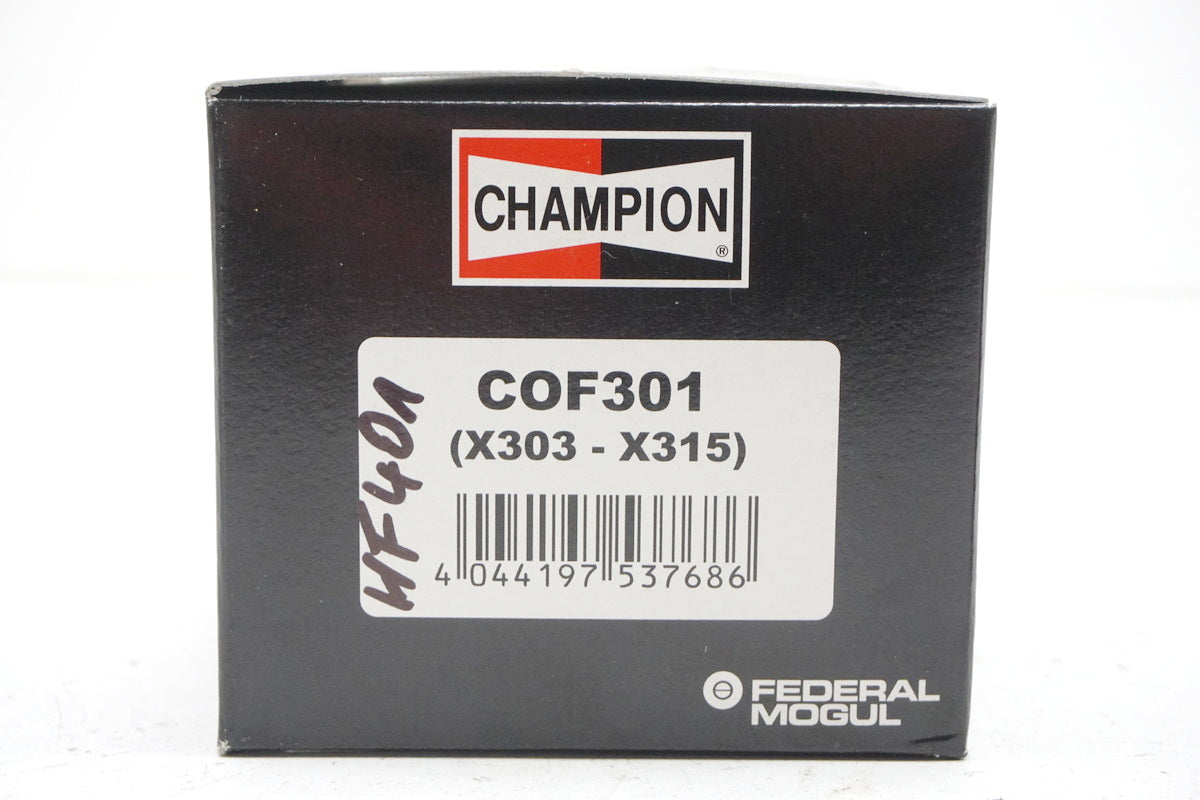 Champion Filtro de aceite COF301 Filtro de aceite Honda Kawasaki Triumph Yamaha - NUEVO