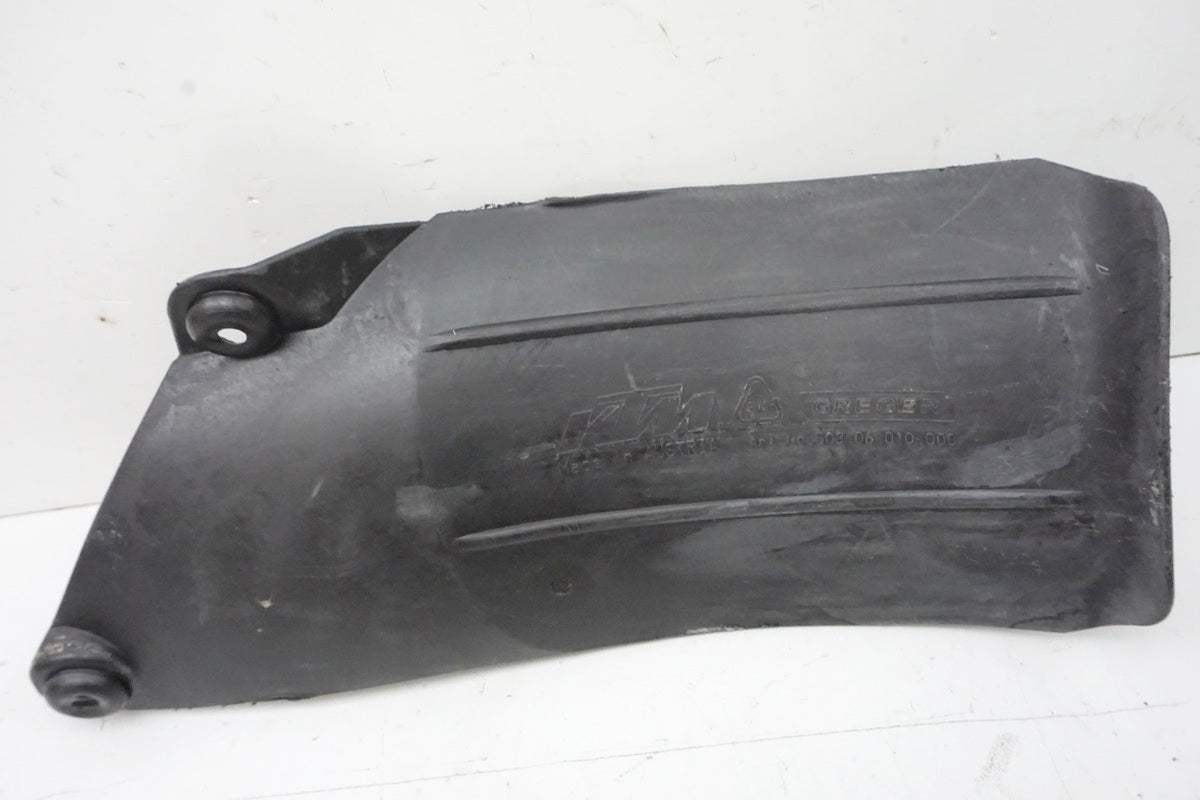KTM 450 EXC Spritzschutz Filterkasten Abdeckung Airbox Fender Cover Blende