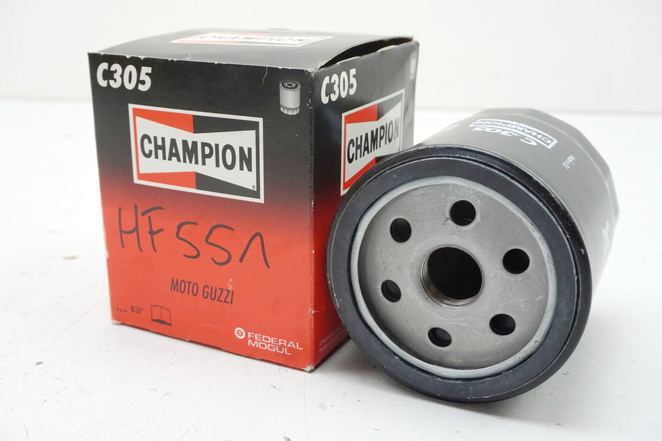 Filtro de aceite Champion C305 Filtro de aceite HF551 Moto Guzzi - NUEVO