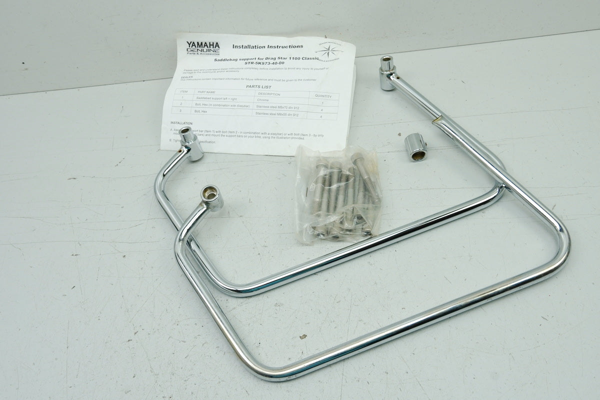YAMAHA XVS 1100 VP05 CLASSIC DRAG STAR SEPARADOR SOPORTE ALFORJAS FEHLING