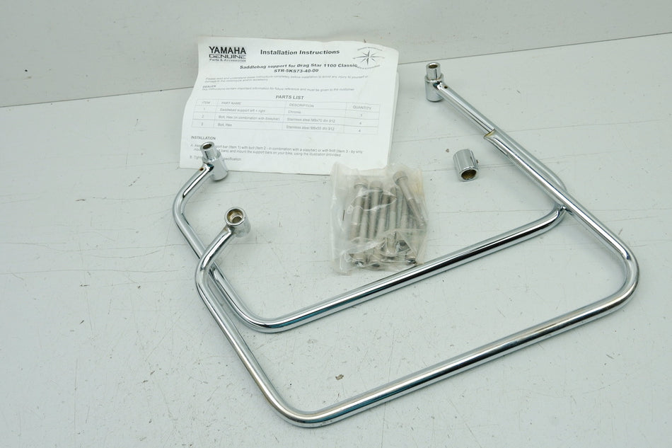 YAMAHA XVS 1100 VP05 CLASSIC DRAG STAR ABSTANDSHALTER FEHLING PACKTASCHENHALTER