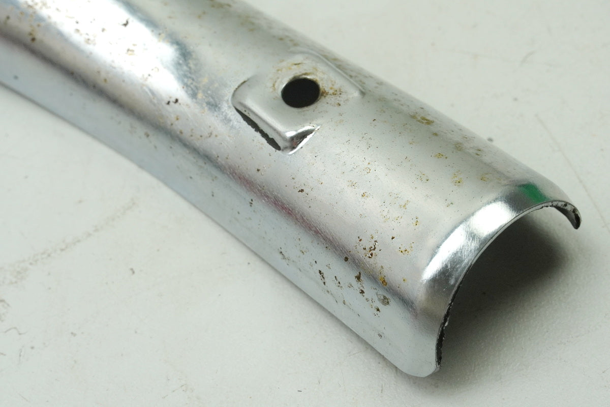 KAWASAKI Z 750 E KZ750E Heat Shield Exhaust Manifold Right Cover Trim Chrome