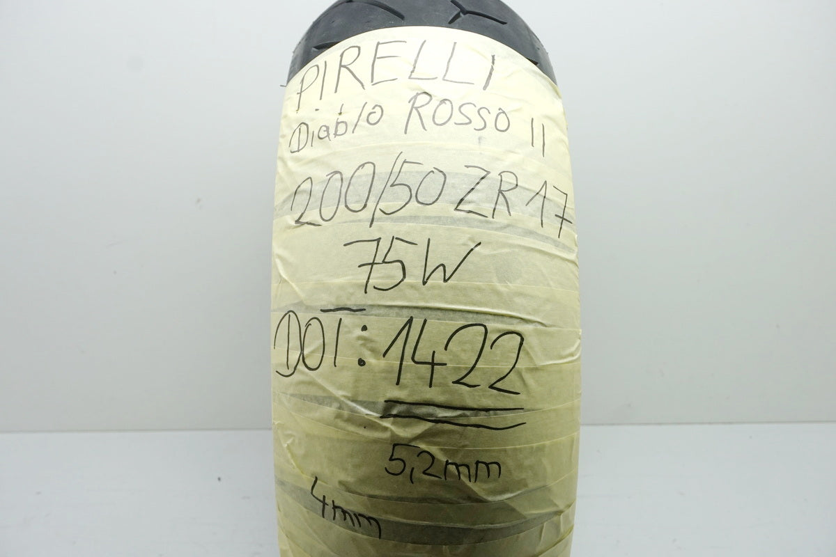 Pirelli Diablo Rosso II 200/ 50 ZR 17 (75W) Reifen Hinterrad