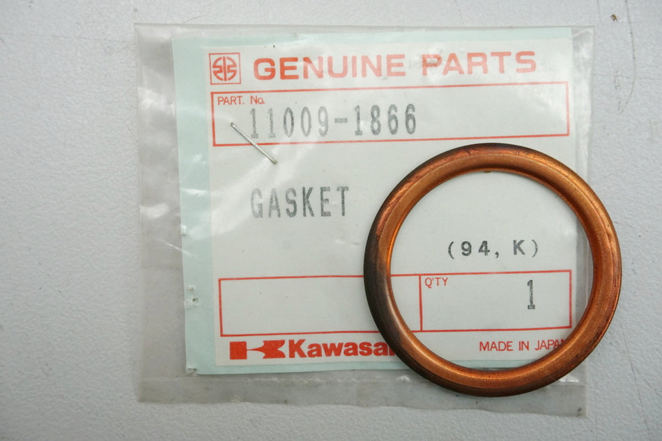Kawasaki Dichtung Auspuff Krümmer original 11009-1866 BN EL GPZ GT ZR ZZR - NEU