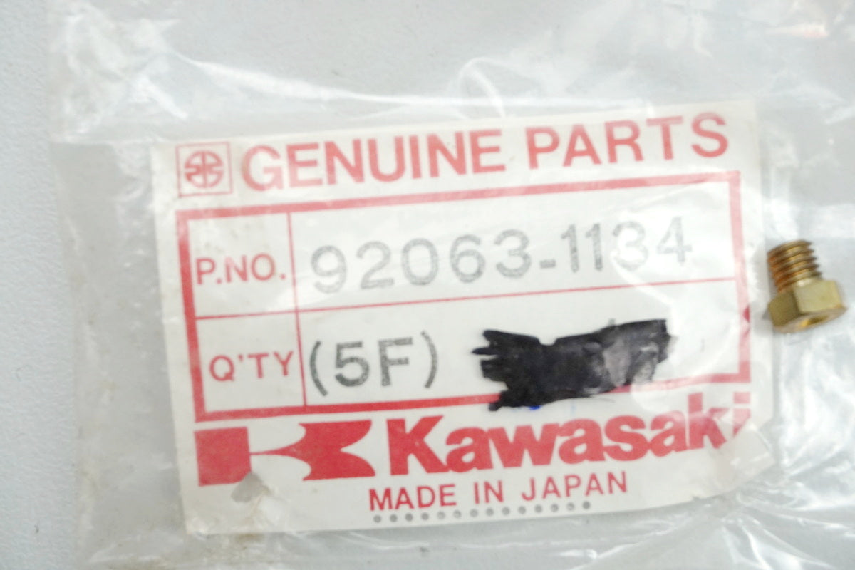Kawasaki Hauptdüse Düse Vergaser original 92063-1134 KZ550 - NEU