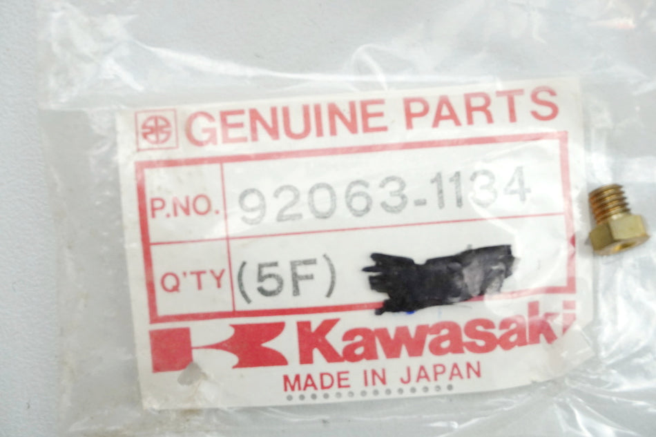 Kawasaki Hauptdüse Düse Vergaser original 92063-1134 KZ550 - NEU
